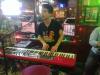 Lennon La Ricci impressed his Johnny’s Pizza Pub audience playing incredible keyboard with his band The Leftovers.
